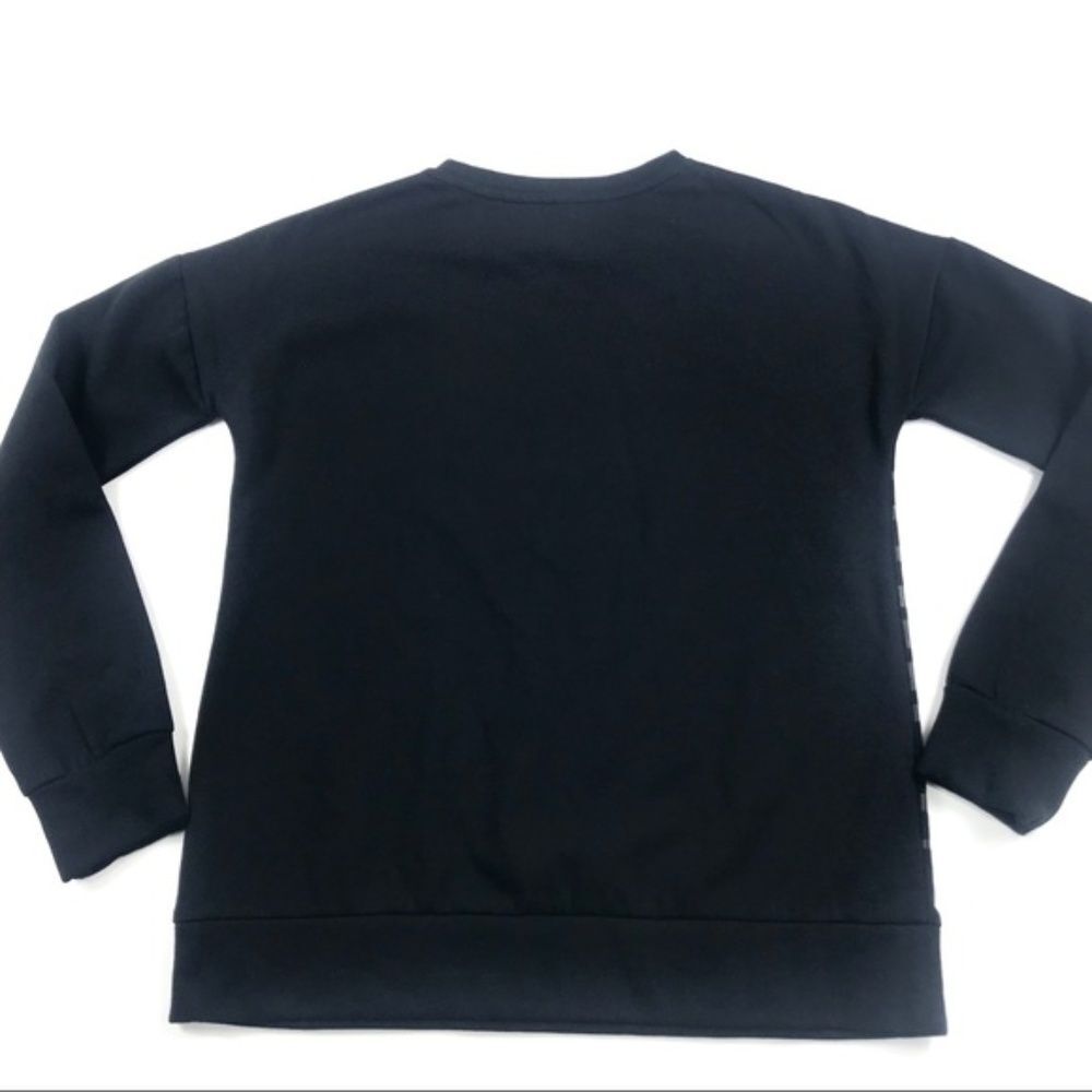 Fabletics Snowshoe Black Pullover Sweatshirt S - image 6